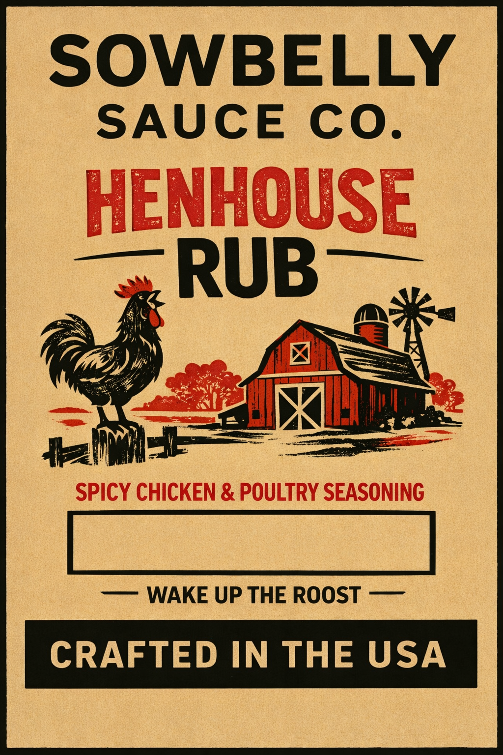 Henhouse Rub – Savory Poultry Seasoning by Sowbelly Sauce Co.™