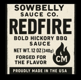 Redfire Sauce – Bold Hickory BBQ by Sowbelly Sauce Co.